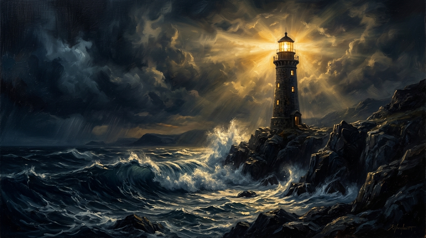 The Lighthouse in the Storm